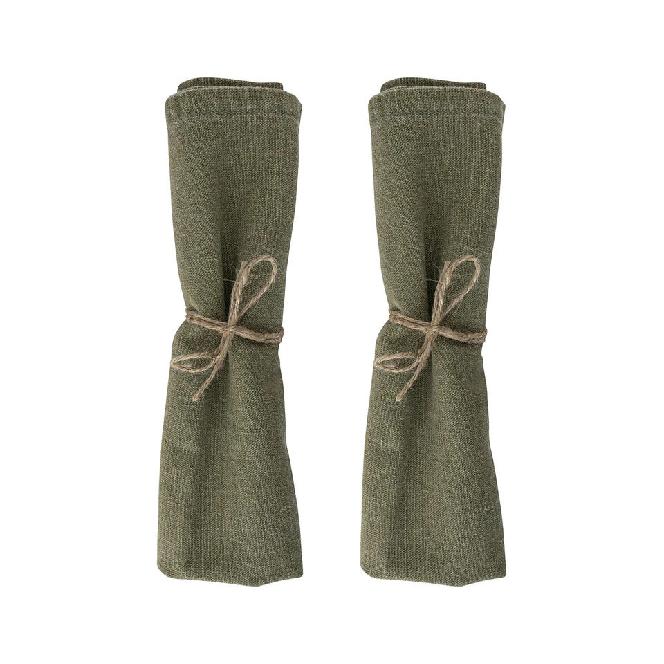 Laura Ashley Set 2 Servetten Wild Clematis Sage Uni