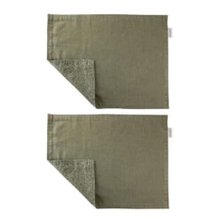 Laura Ashley Set 2 Placemats Wild Clematis Sage