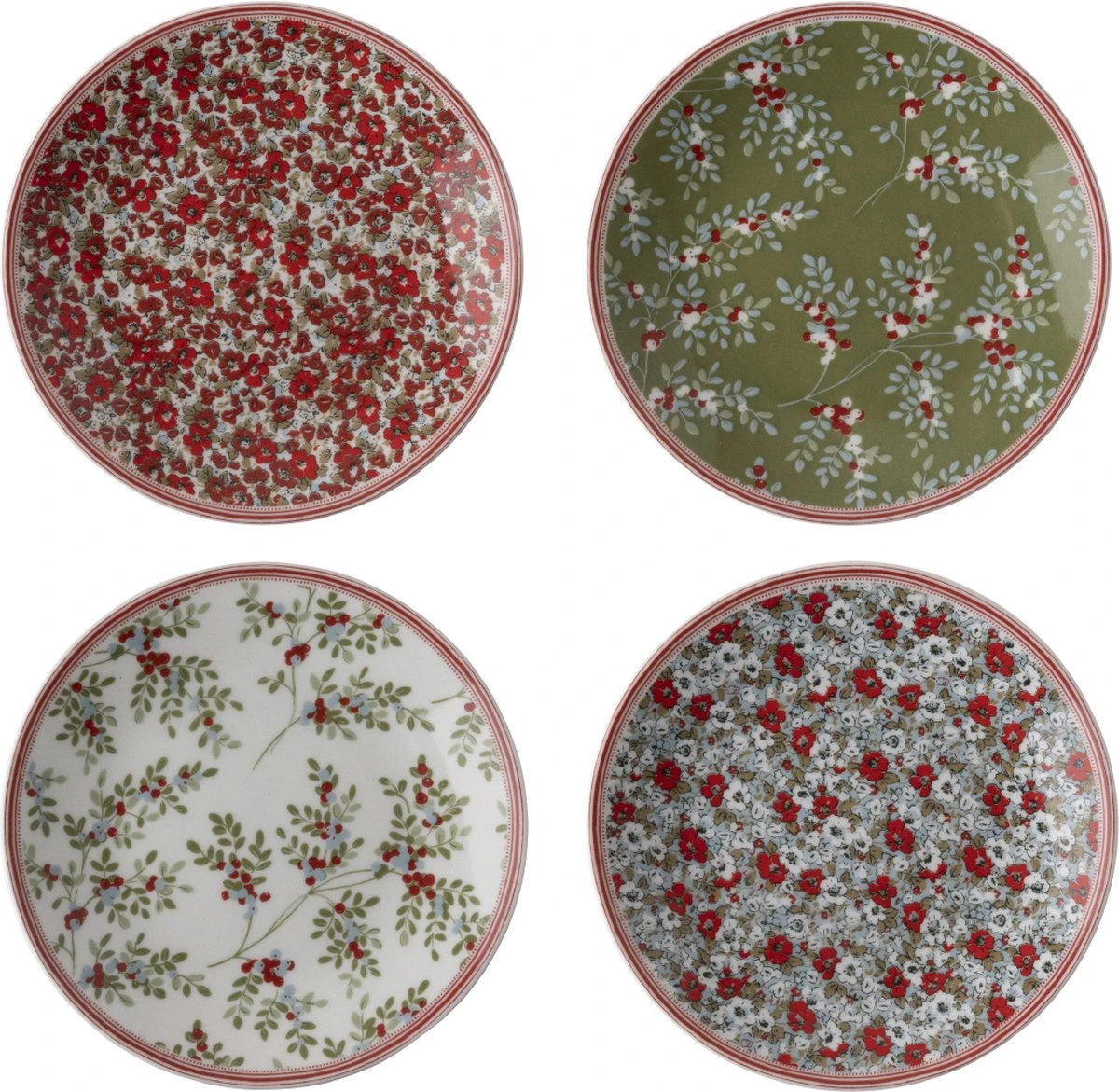 Laura Ashley Stockbridge Collectables - Laura Ashley Giftset 4 Petit Fours 12 cm