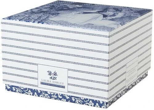 Laura Ashley Giftset 2 Kop en Schotels Espresso 9 cl.